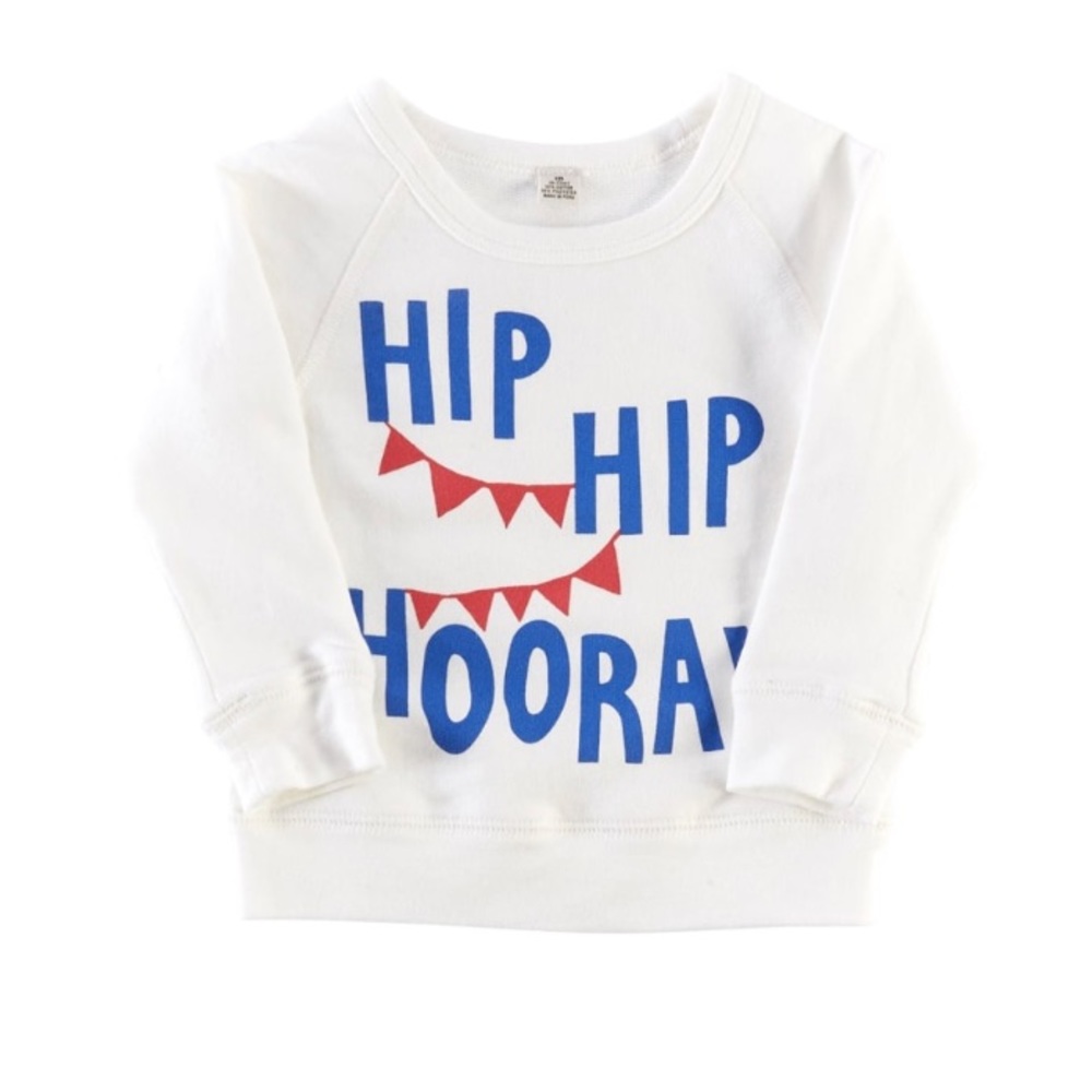 Peek Kids Hip Hip Hooray Sweatshirt